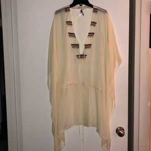 Vix by Paula Hermanny silk cover up size S